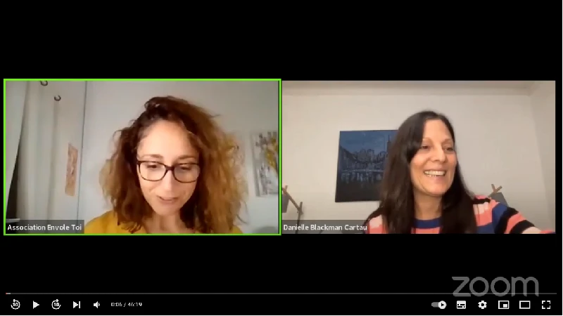 Amandine Serriere et Danielle Cartau